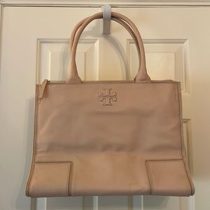 Tory Burch leather Ella large tote